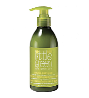 Little Green Baby Shampoo and Body Wash - Шампунь и гель для тела Без Слез 240 мл